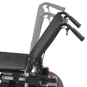 Náklon opěrky invalidního vozíku Clou 9.500