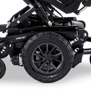 Detail podvozku elektrického vertikalizačního invalidního vozíku iChair SKY 1.620