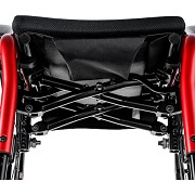 Skládací mechanismus aktivního invalidního vozíku se skládacím rámem NANO S 1.157