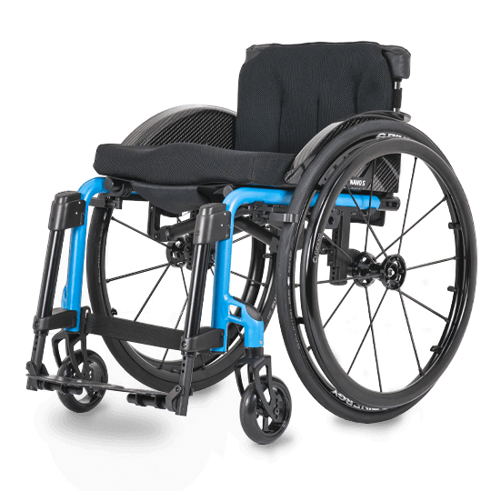 Aktivní invalidní vozík se skládacím rámem NANO S 1.157 (Kód ZP: 07-5016575 + doplatek)