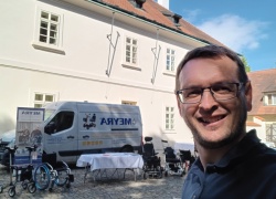 Mgr. Milan Zimčík, který Meyru na akci zastupoval