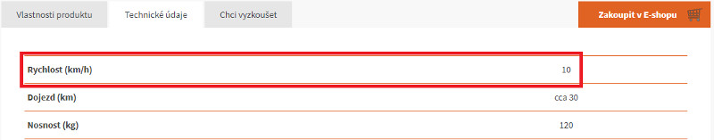 Technické vlastnosti_rychlost