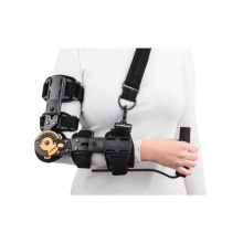 Ortéza lokte s limitací rozsahu pohybu, s rychlým zámkem ELBOW RUSH Qmed