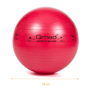 Gymnastický míč ABS Qmed Ø 55 cm