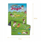 Yogamat dětská podložka na cvičení Qmed - rozměry