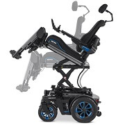 Pozice polohování sedací jednotky elektrického invalidního vozíku iChair MEYLIFE
