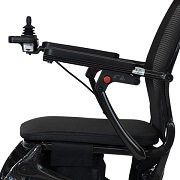 Detail zboku - elektrický vozík iTravel Carbon 1.074