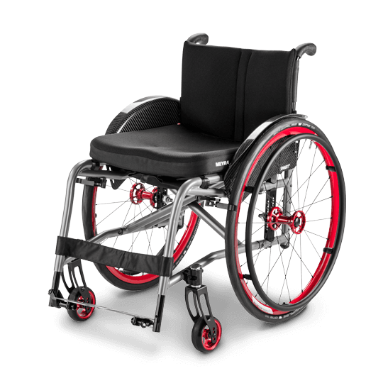 Aktivní invalidní vozík se skládacím rámem SMART F 2.360 Aktivní invalidní vozík SMART F 2.360 (Kód ZP: 07-5005944 + doplatek)