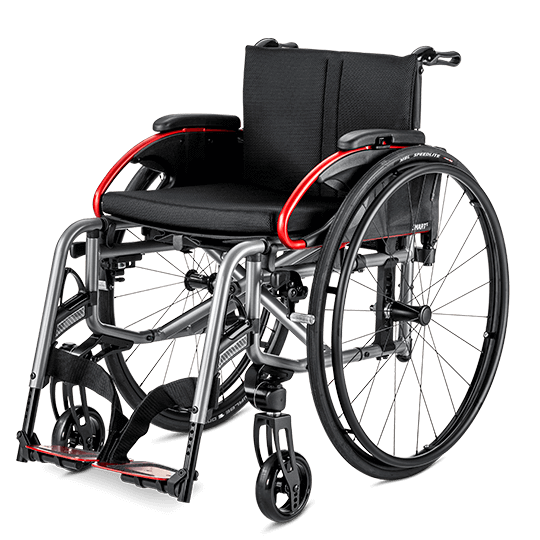 Aktivní invalidní vozík SMART S 2.370 se skládacím rámem (Kód ZP: 07-5005945 + doplatek)