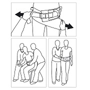 Ukázka použití pásu ETAC Immedia SupportBelt